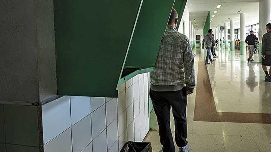 Interior del centro penitenciario de Palma, aislado desde que se decretÃ³ el estado de alarma.