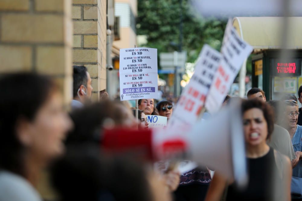 Protestas contra la liberación de La Manada