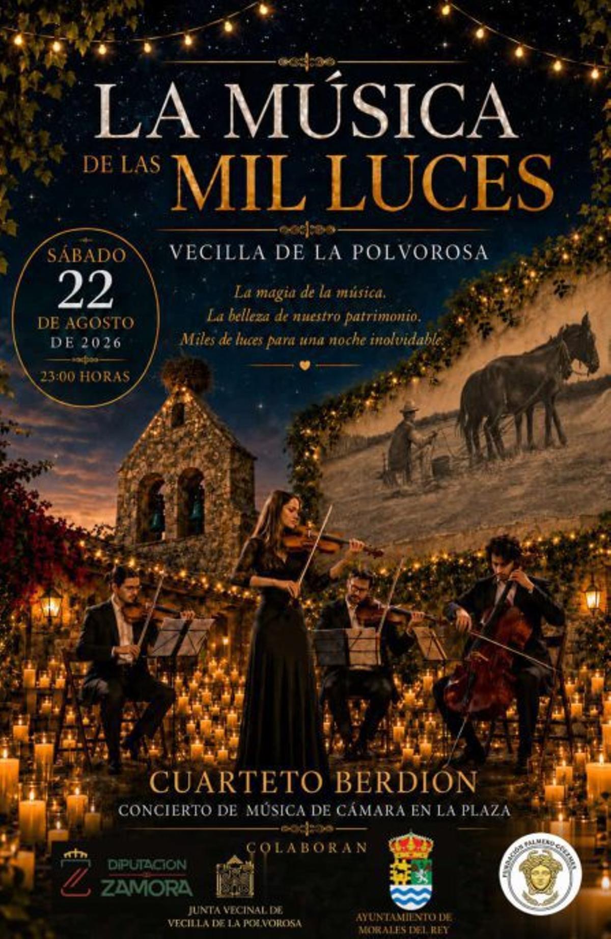 Cartel del concierto. | CEDIDA