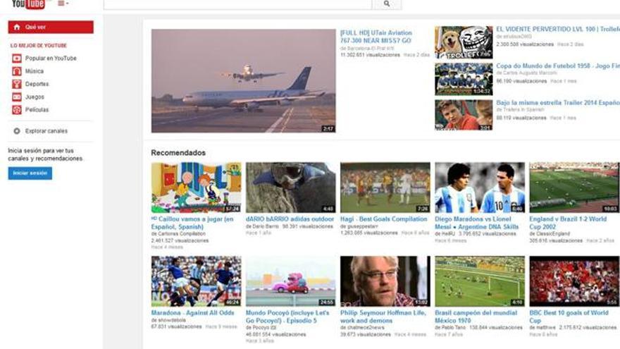 Youtube es la plataforma de vídeos por excelencia.