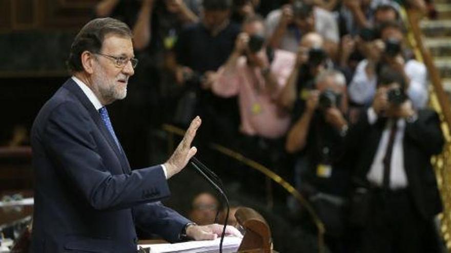 El debate de investidura de Mariano Rajoy