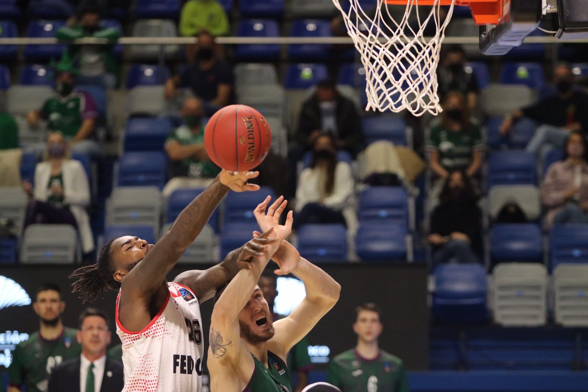 El Unicaja se despide de la Eurocup con una derrota contra el Mónaco.