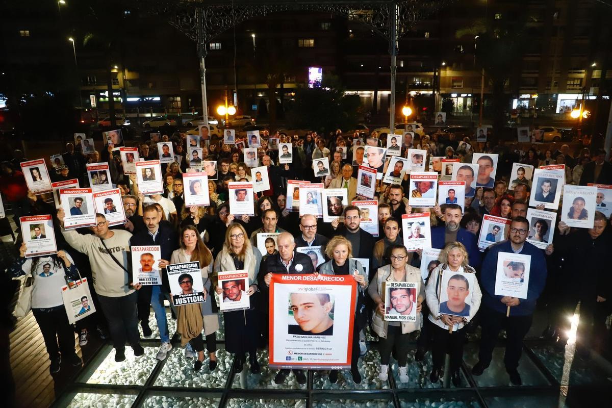 Homenaje  a las personas desaparecidas en Córdoba.