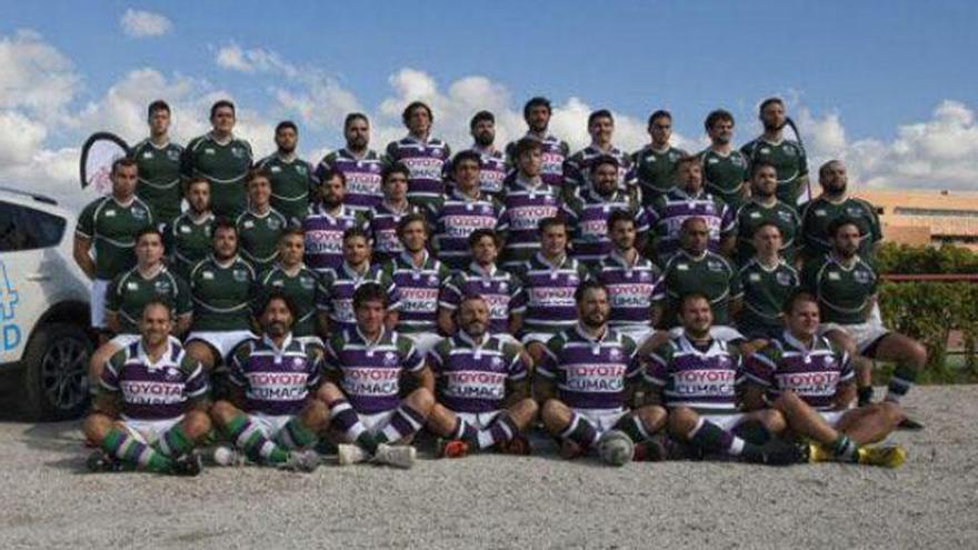 El Club Rugby Málaga, preparado.