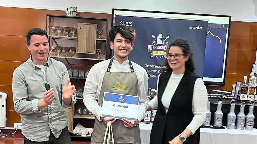 Un alumno del IES San Juan Bosco de Lorca competirá para convertirse en la mejor promesa de la coctelería y el café de España