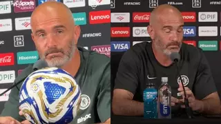 El viral 'error' de Maresca que le dejó sin palabras tras la contestación de un periodista