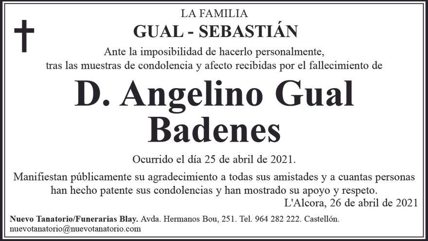 D. Angelino Gual Badenes