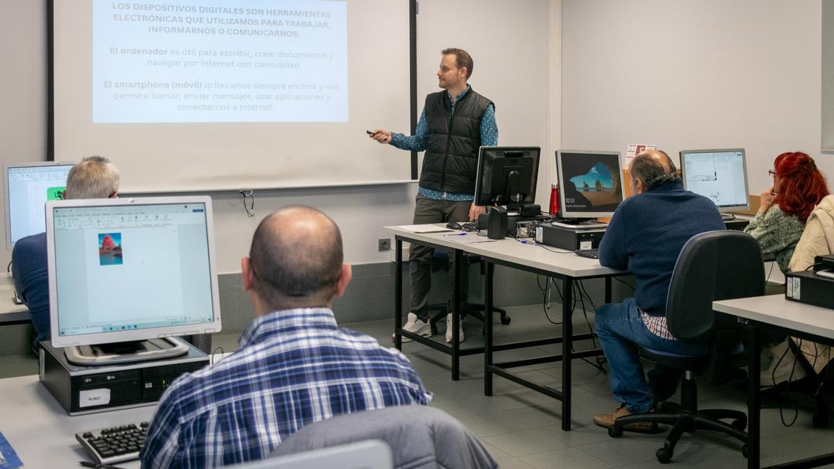 Un taller reciente sobre competencias digitales del PRO-IN.