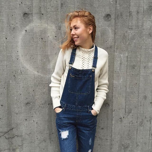 El look con jersey de Maria Jernov