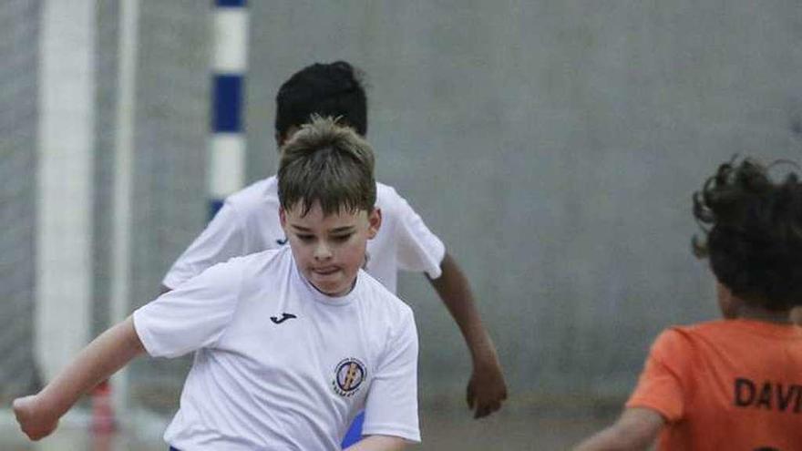 Fútbol benjamín en Ventanielles