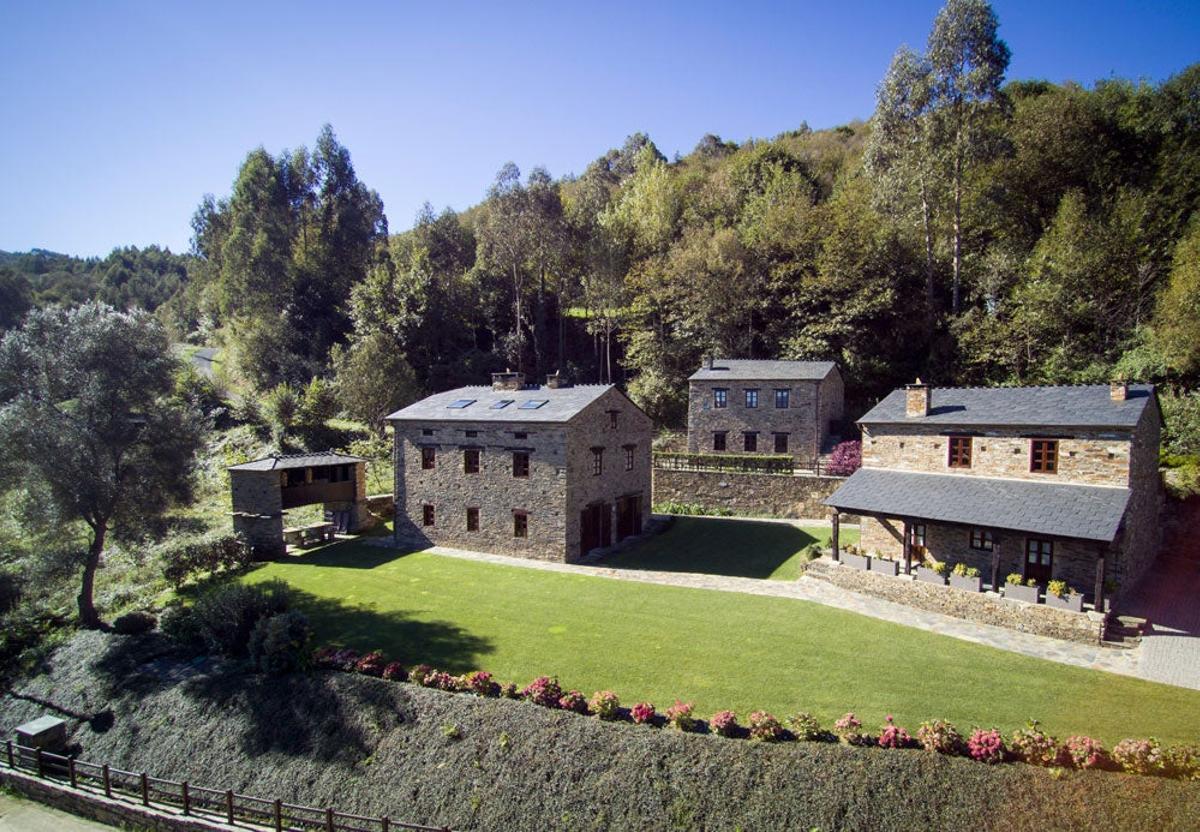 Casona de Labrada, en A Pontenova, Lugo.