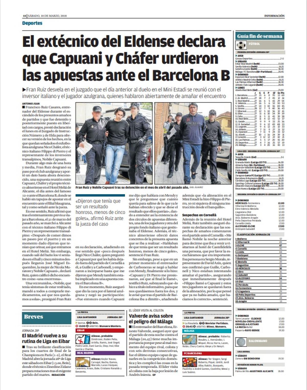 Noticia publicada por INFORMACIÓN en 2018 a propósito de este caso.