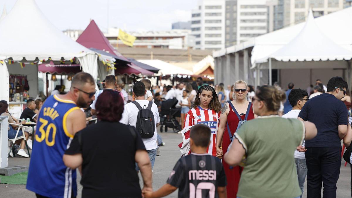 Ambiente en una pasada edición de la Semana Negra