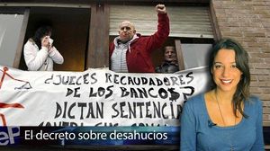 L’aprovació del decret sobre els desnonaments, a ’El informativo’.