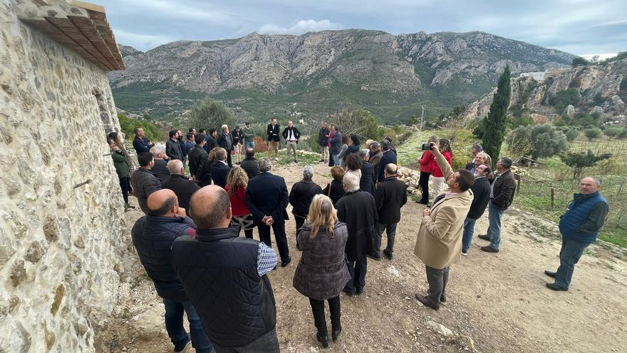 La viticultura vuelve a la Vall del Guadalest un siglo después