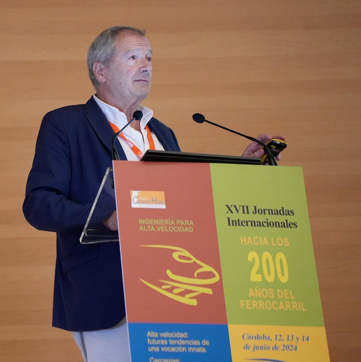 Iñaki Barrón, en unas jornadas técnicas celebradas en Córdoba en 2024.