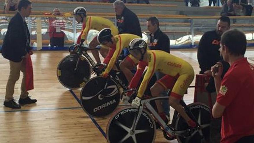 Alfonso Cabello logra su segundo bronce en Río en la velocidad por equipos