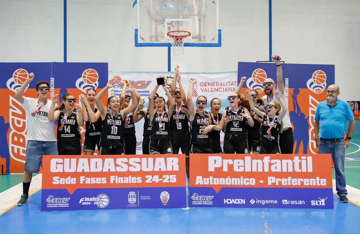 Codi Academia Petraher, campeón PreInfantil Femenino Autonómico.