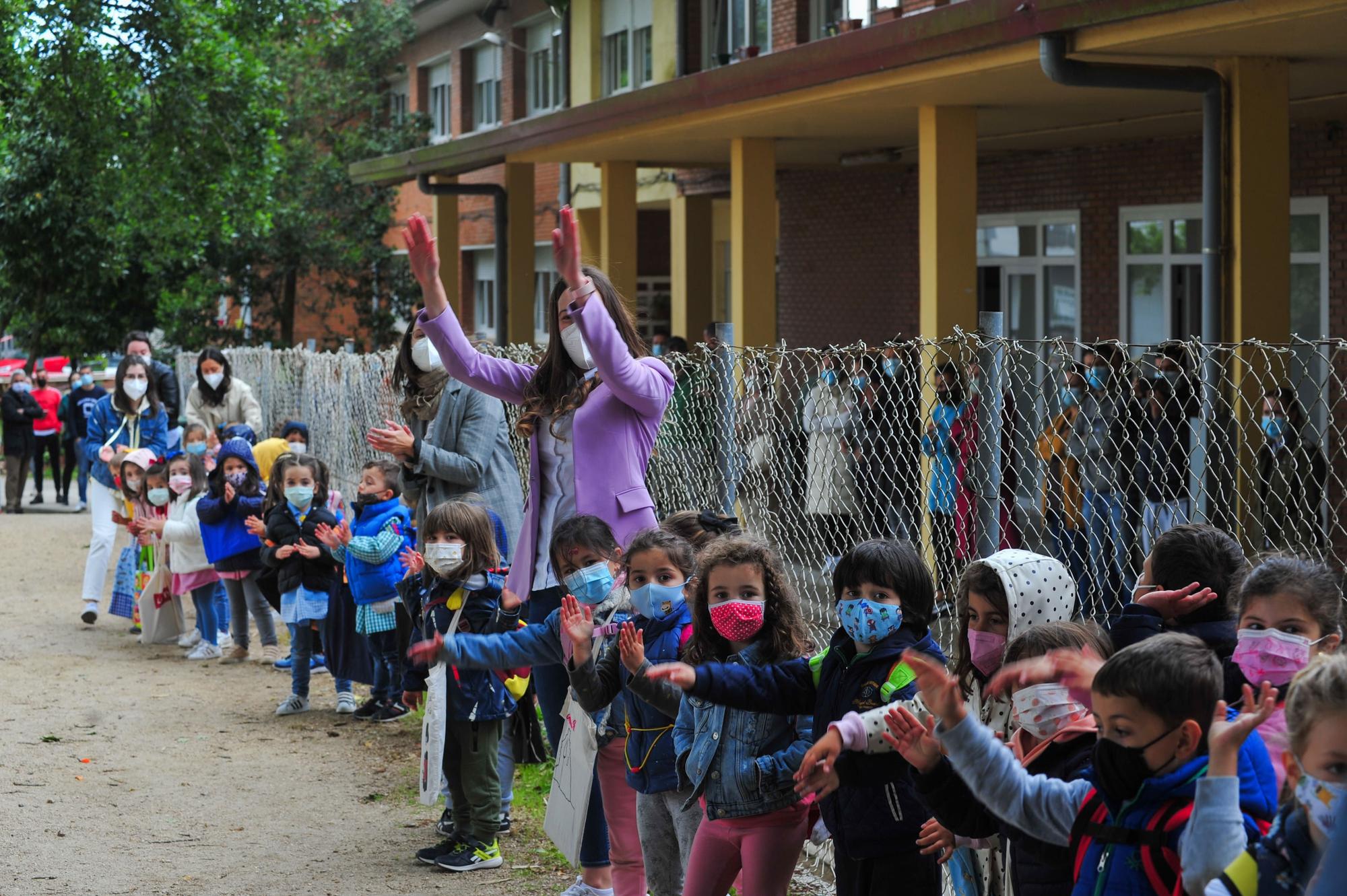 El colegio San Tomé despide al profe Carlos