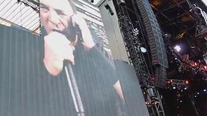 El ’Boss’ canta ’Spirit in the night’.