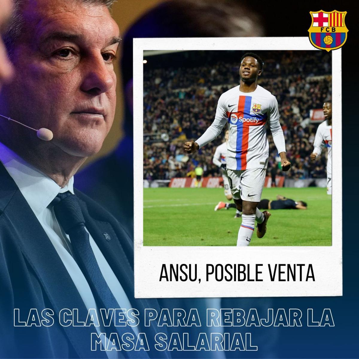 No es la intención, pero Jorge Mendes ya habría ofrecido a Ansu Fati a varios equipos. Actualmente tiene un valor de mercado de 50M€