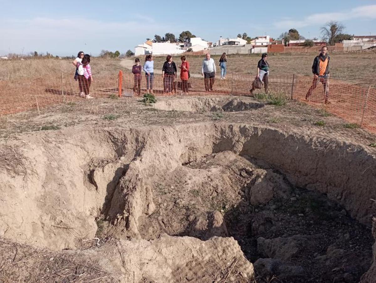Preocupación por las cuevas de Churriana | A.V.
