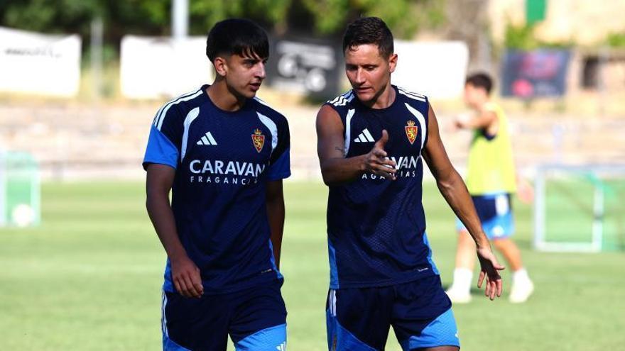 Diego Monzón, una de las sensaciones de la pretemporada en el Real Zaragoza: "Será jugador del primer equipo seguro"