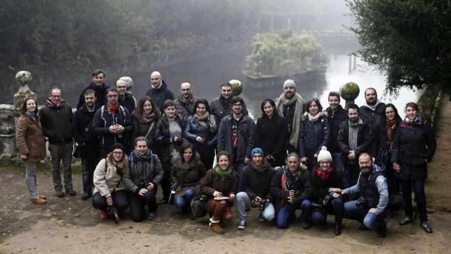 En el blogtrip participaron cerca de 30 blogueros de toda Galicia. // Bernabé/Luismy