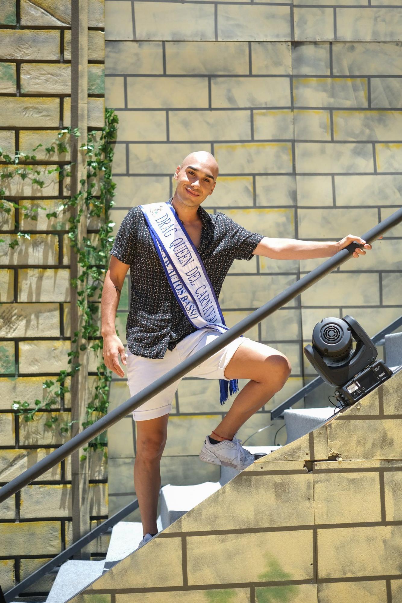 Llomar Miranda González, Drag Ármek, en el escenario del Carnaval de Maspalomas.