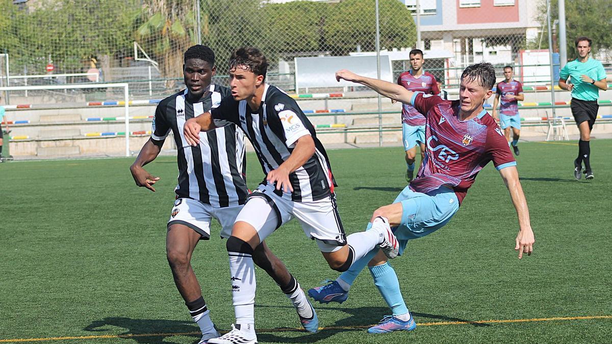 José Nadal, en el Castellón B-Castellonense (5-1).