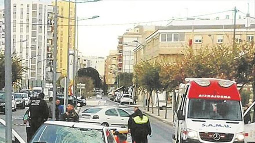 Atropellado un ciclista de 15 años que cruzaba la calle en Vinaròs