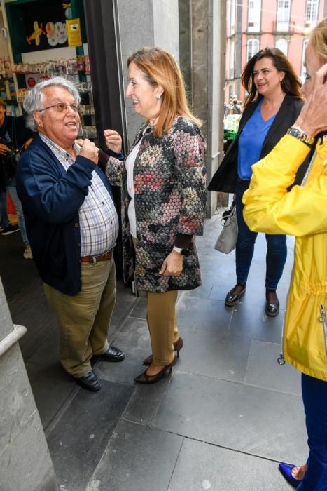 La presidenta del Congreso, Ana Pastor visita la capital Gran Canaria y participa en un desayuno con los medios de comunicación.  | 05/04/2019 | Fotógrafo: Juan Carlos Castro