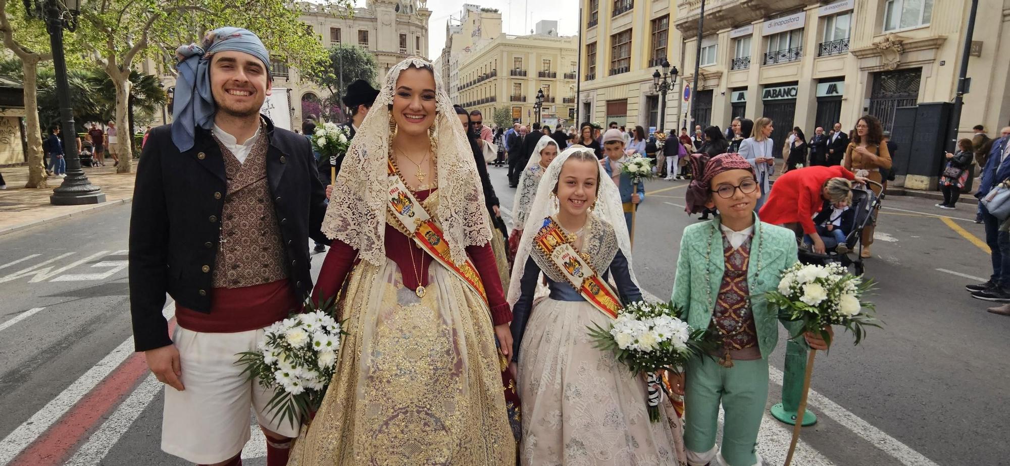 Las Fallas en la Ofrenda de San Vicente Ferrer 2024