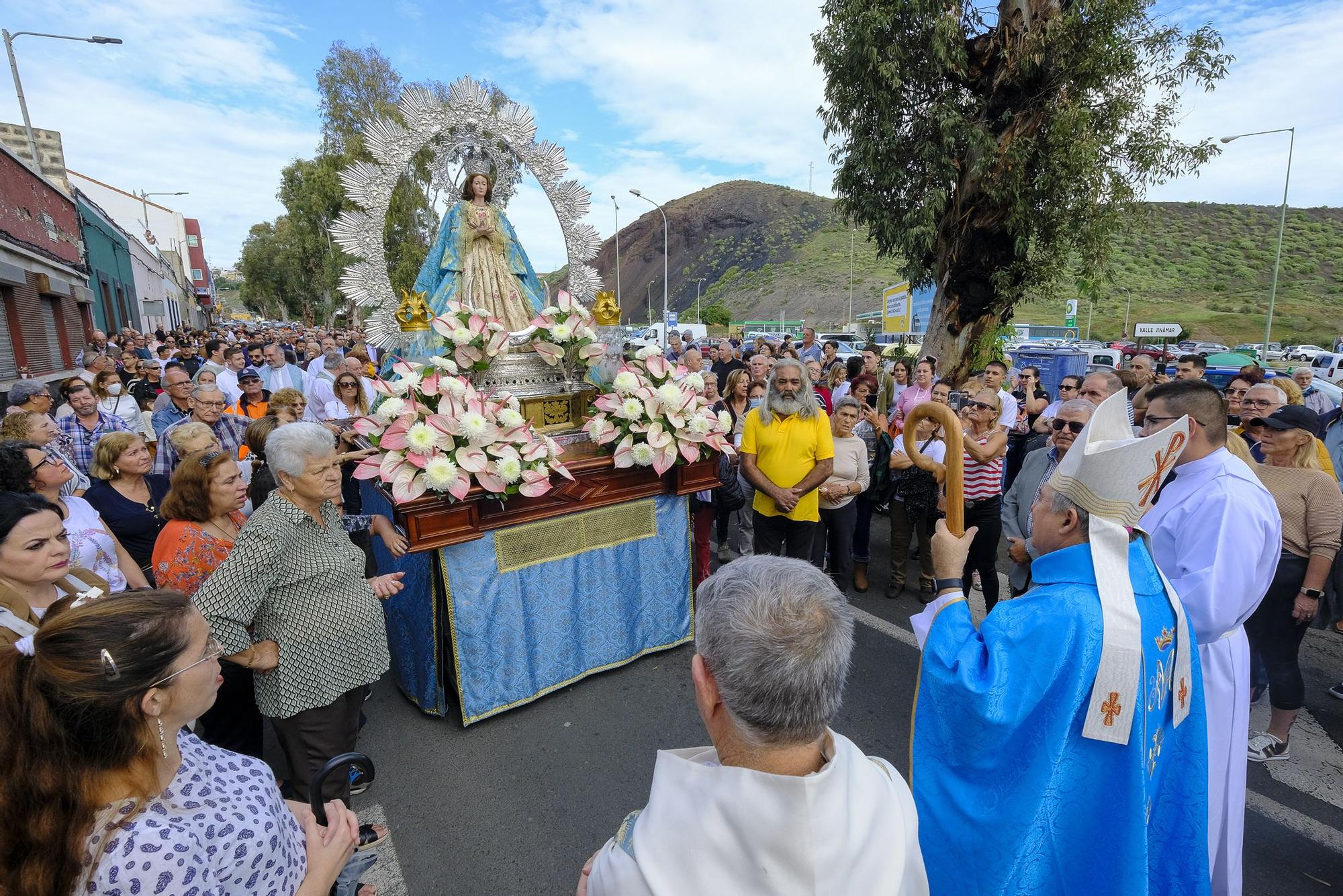 Feria de ganado y procesión en Jinámar