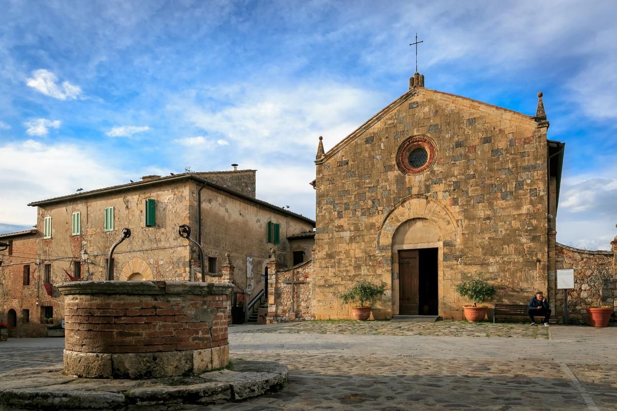 Rincones de cuento en Monteriggioni.