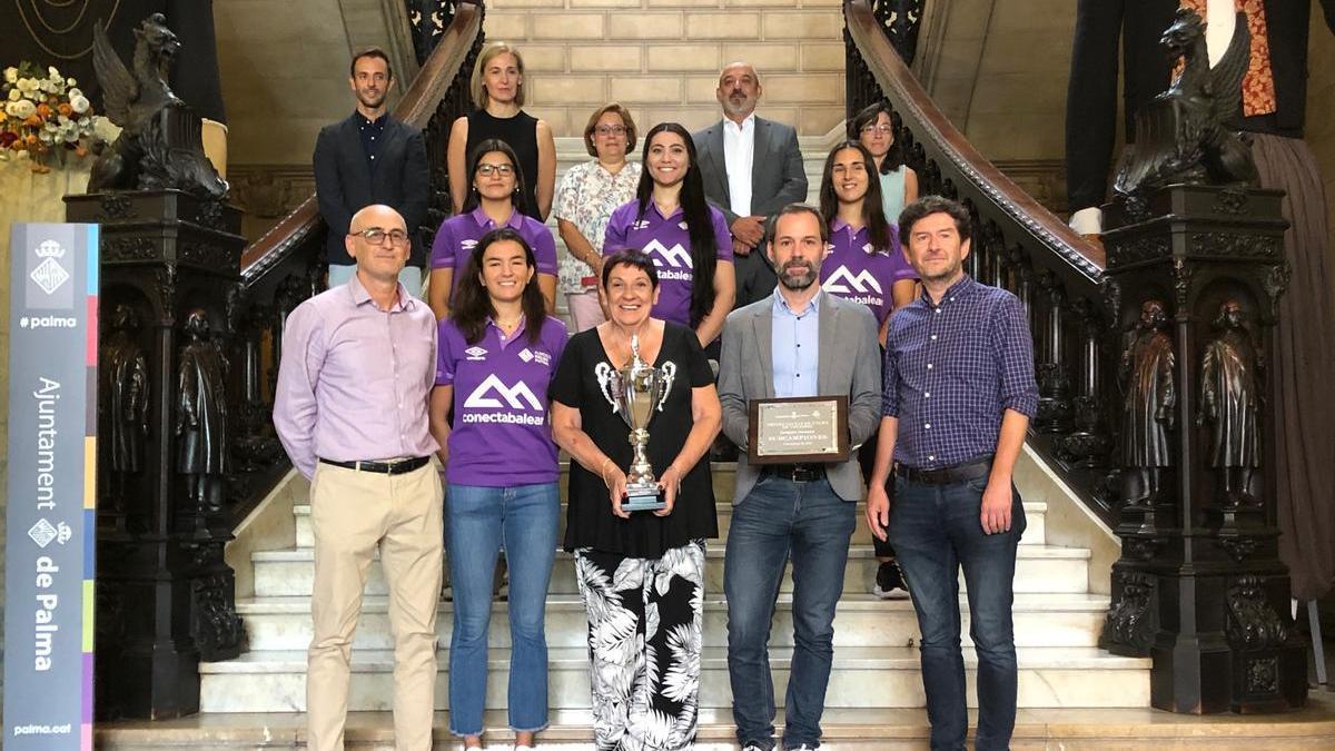 Presentación del Ciutat de Palma de voleibol femenino