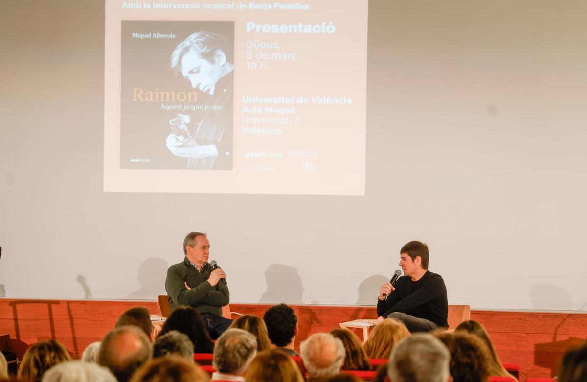 Presentación de la biografía 'Raimon. Aquest jo que sóc jo'