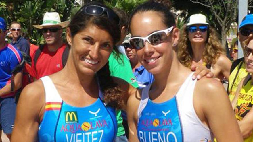 Gabriela Vieitez y Patricia Bueno.