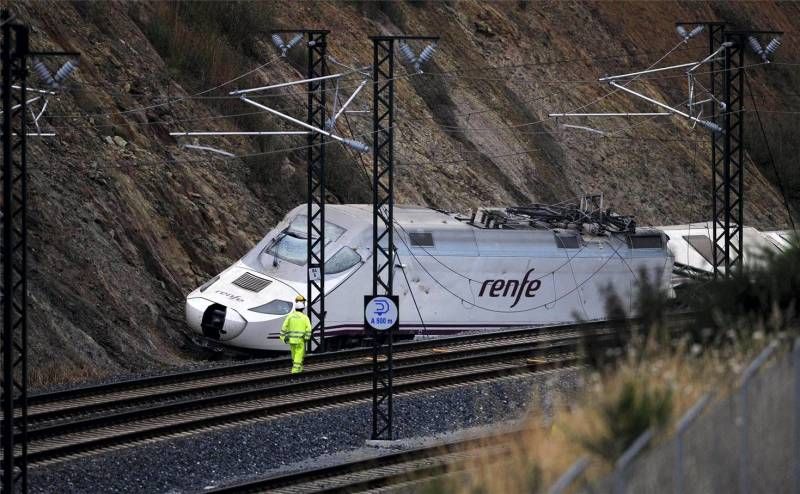 Fotogalería del accidente de Santiago