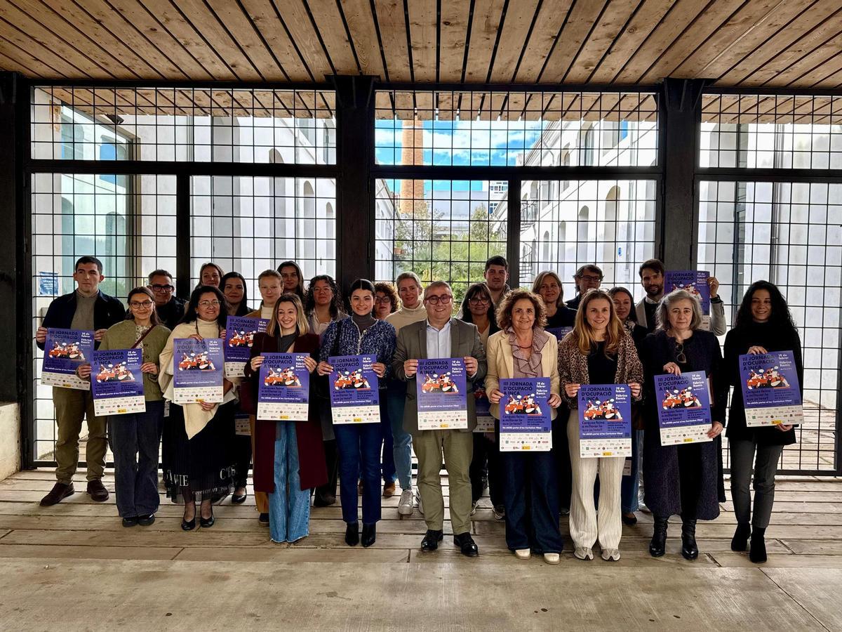 La jornada de ocupación de Inca se ha presentado este martes en la Fàbrica Ramis.