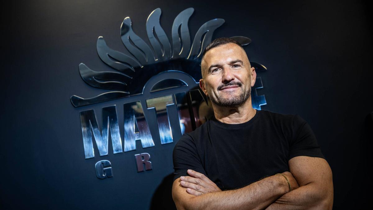 Manolo Soria, CEO de Matineé Group, en las oficinas de la empresa en el Eixample.