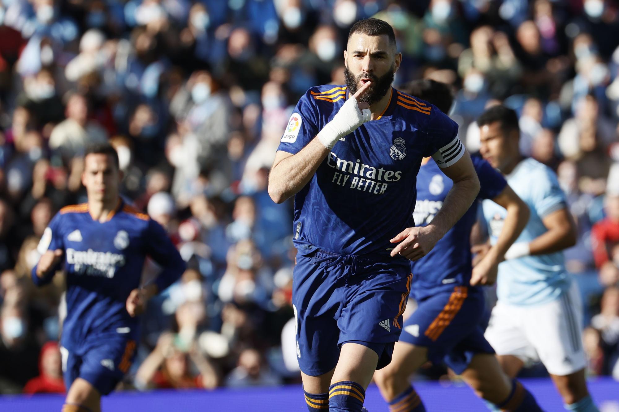 Así se está viviendo el cara a cara entre el Celta y el Madrid en Balaídos