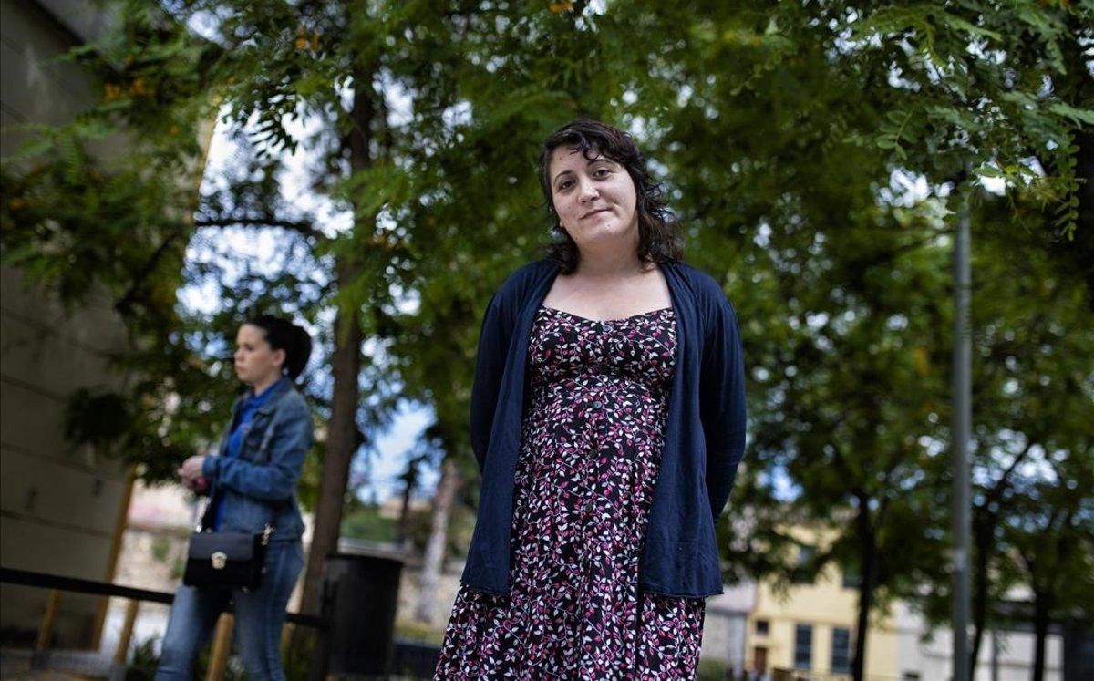 Laura Jareño, en Santa Coloma de Gramenet.