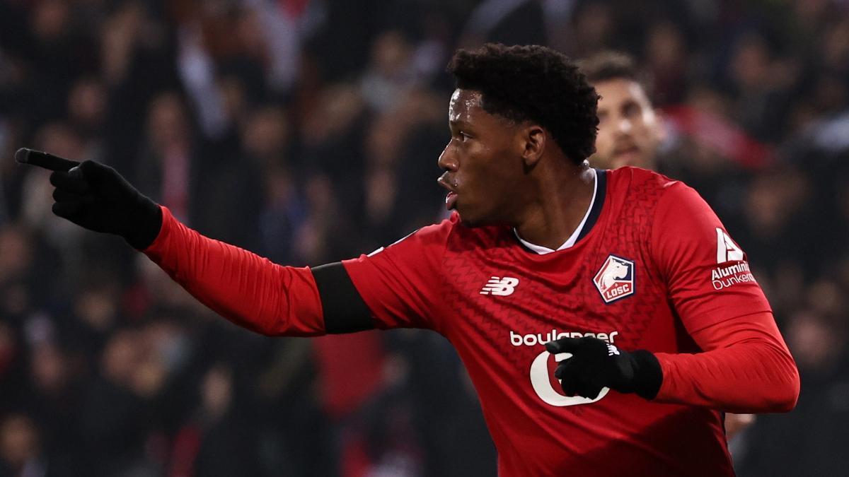 Jonathan David, delantero del Lille que sigue el Barça