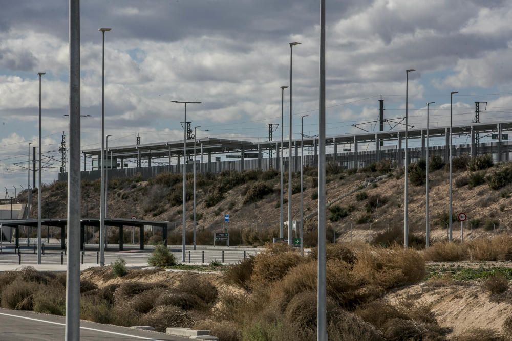 La estación del AVE en Elche