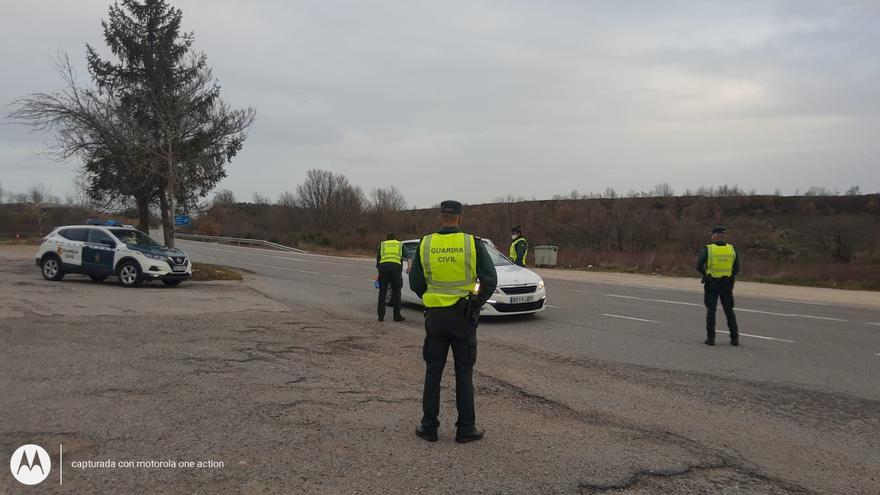 Continúan los controles de movilidad en las carreteras de Zamora