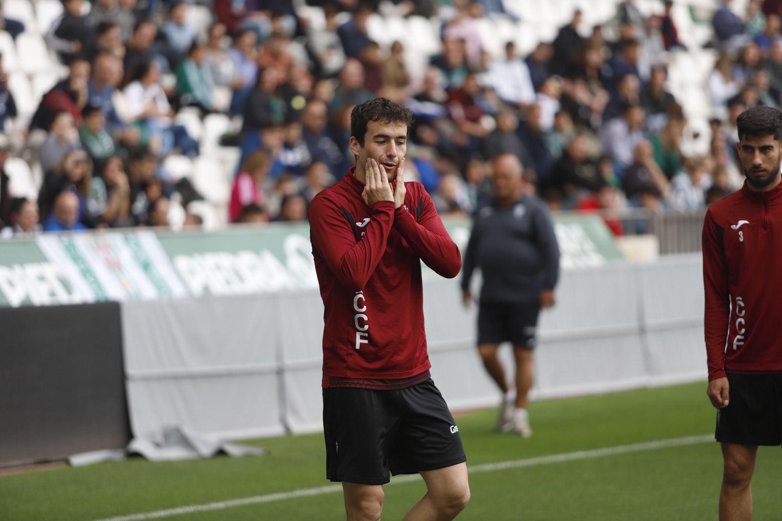 El entrenamiento del Córdoba CF en el Viernes Santo, en imágenes