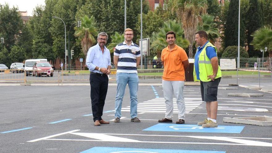 Inaugurado el nuevo aparcamiento para 100 vehículos en el barrio de Levante