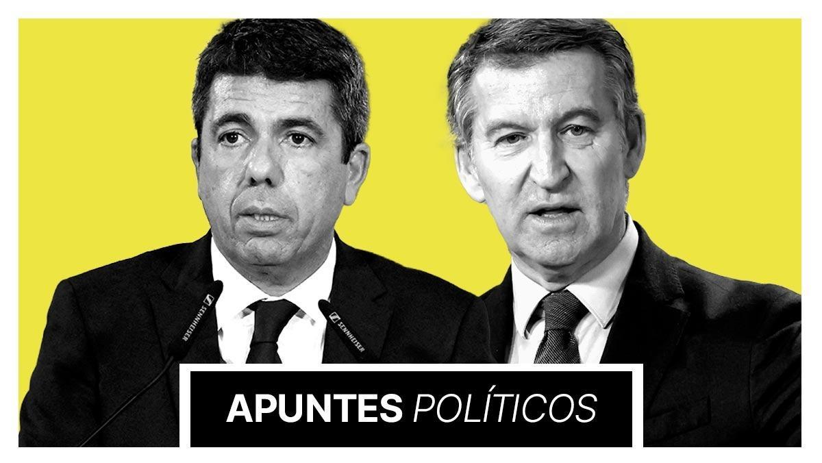 Feijóo i la falta d’iniciativa: Mazón segueix i Abascal colla