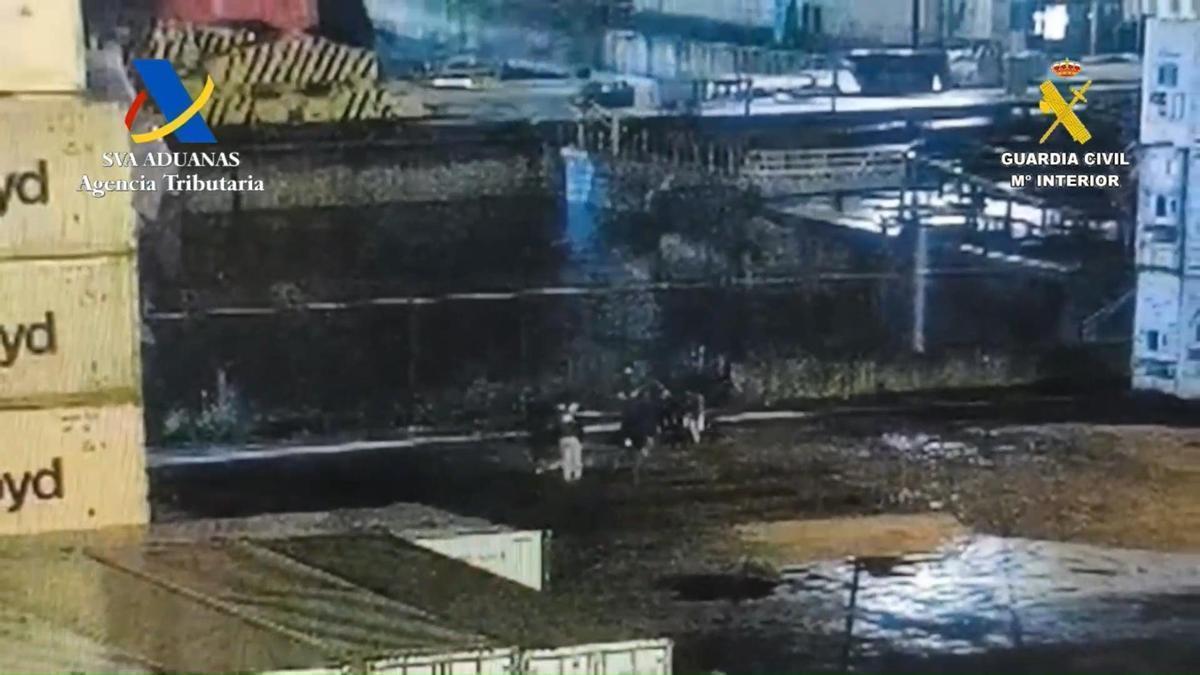 Dos albaneses detenidos por intentar introducir 80 kilos de cocaína por el puerto de Vigo